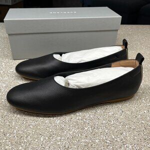 Everlane The Italian Leather Day Glove, Black Leather, Women's 9, NWT